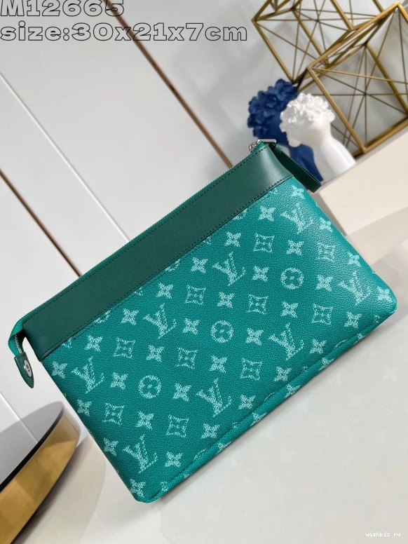 WIS LOUIS SOUPLE-30*21*7.5CM POCHETTE VUITTON VOYAGE 1129